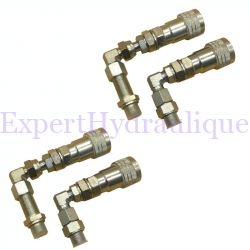 Kit raccord push pull 2 fonctions