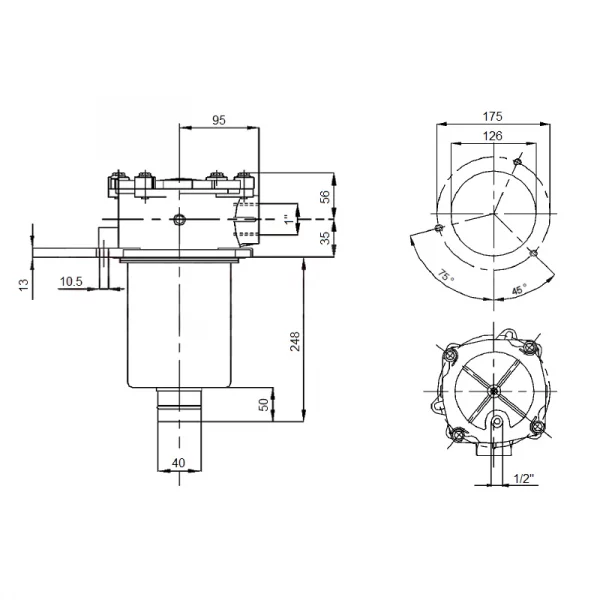 Filtre retour 105 l/min - 1BSP - 25 µm – Image 3