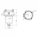 Filtre retour 130 l/min - 1 1/4BSP - 25 µm – Image 3