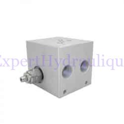 Embase hydraulique type CETOP 5 avec limiteur de pression