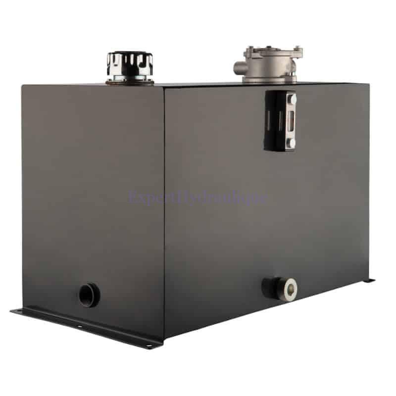 RESERV100L Réservoir hydraulique 100 litres équipé filtre retour bouchon de remplissage et raccord aimanté