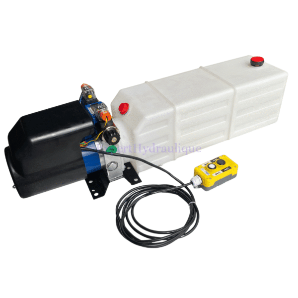 Centrale hydraulique double effet 2Kw réservoir 11L Centrale hydraulique double effet 2Kw réservoir 11L