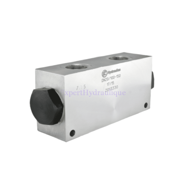 Diviseur de débit 50:50 80L/min à 150L/min avec des orifices en 3/4"BSP et 1"BSP