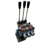 Selecteur et distributeur Massey Ferguson série 100 et 200. Selecteur en position milieu