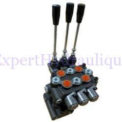 Selecteur et distributeur Massey Ferguson série 100 et 200. Selecteur en position milieu