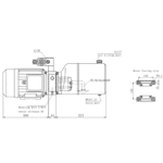 Centrale hydraulique 380V et 1,5Kw pompe 2cm3 1 double effet – Image 3