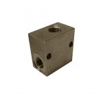 Bloc d'électrovanne hydraulique 38 BSP 2eme côté