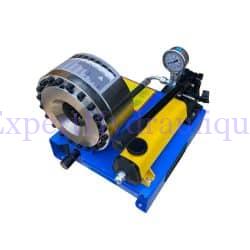 Sertisseuse d’atelier manuelle avec jeux de mors.