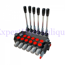Distributeur hydraulique 5 double effet 1 simple effet
