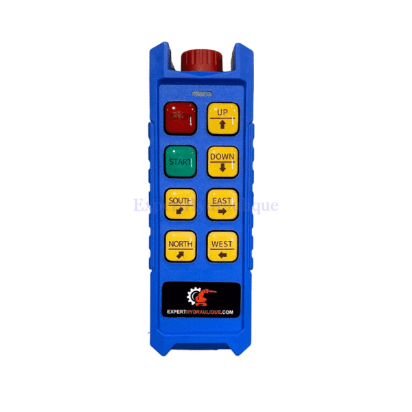 TELECOM6B v2 Télécommande sans fils 6 boutons avec arrêt d'urgence – Image 1