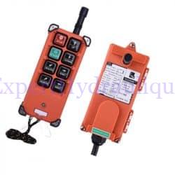 Radio commande 6 boutons / 6 fonctions. Sécurité de mise en marche de la radio commande