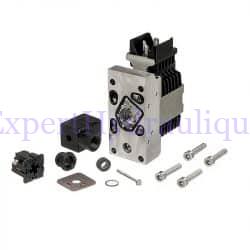 Bobine proportionnelle type PVG32 ou 100 de la marque DANFOSS MONTAGE PRISE HIRSCHMAN