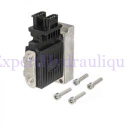 Bobine proportionnelle type PVG32 ou 100 de la marque DANFOSS Montge double connecteur AMP