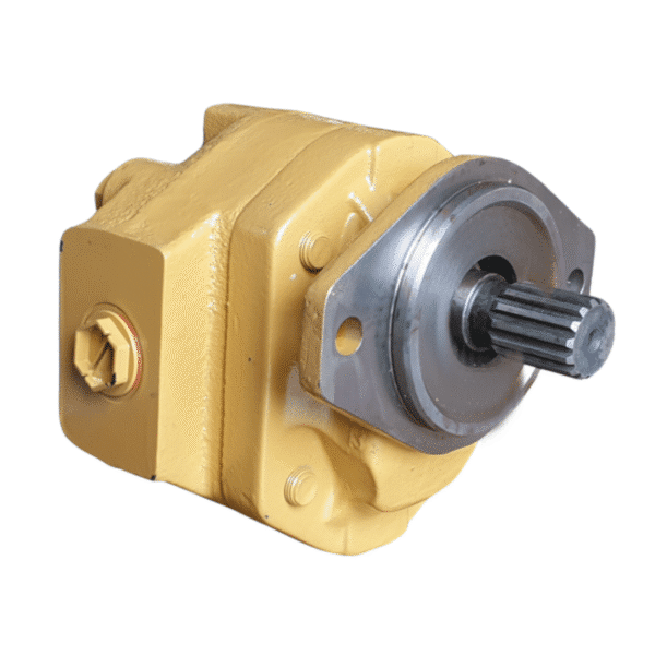 Pompe-hydraulique-tractopelle-Massey-50HX-1470214M91-vue-de-face Pompe hydraulique Massey Ferguson 846271M91 1470214M91 P2AP2208C2B31A P-254A