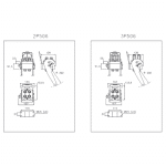 Schéma multicoupleur à 4 voies de la référence 2P506 de la marque Faster.