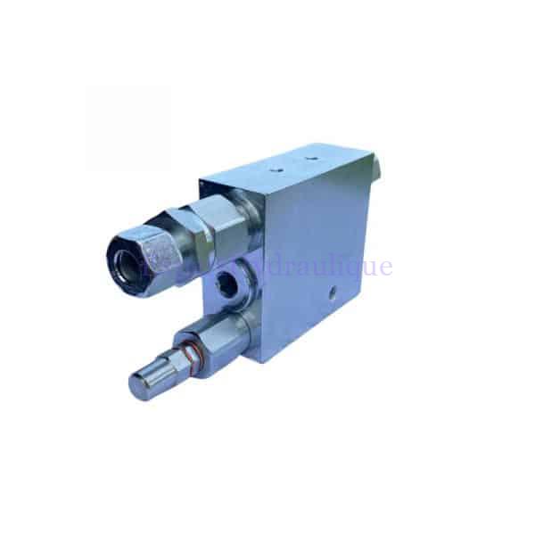 Valve de retournement de charrue pour vérin de 90 à 120mm.