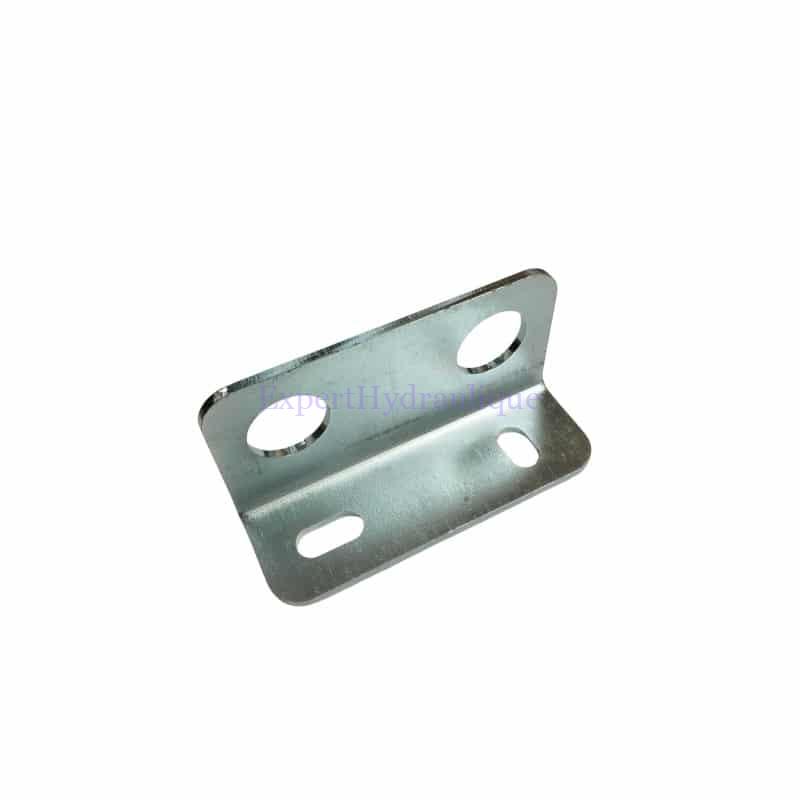 KITCOUPL012M1815X2 ferrure Support deux coupleurs en acier galvanisé
