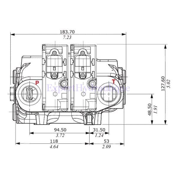 Distributeur Centre à Suivre 2 fonctions 80L SDM-122/2 chargeur cotes