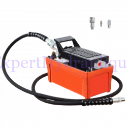 Pompe à pied hydraulique avec coupleur hydraulique, un adaptateur.