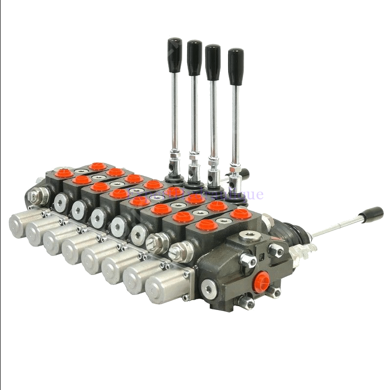 Distributeur hydraulique 8 fonctions 90 l-mn type pelle retro Distributeur hydraulique 8 fonctions 90 l/mn type pelle retro – Image 1