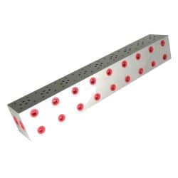 Embase 9 postes Cetop 3 distributeur hydraulique avec limiteur de pression.