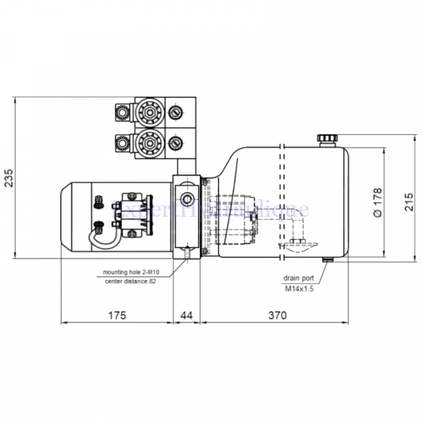 Centrale 2 double effet 2.0cm3 - 5.2L/min réservoir 10L – Image 3