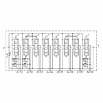 Schéma distributeur 90L 8 fontions pelle retro