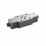 Restricteur double CETOP a mettre en sandwich