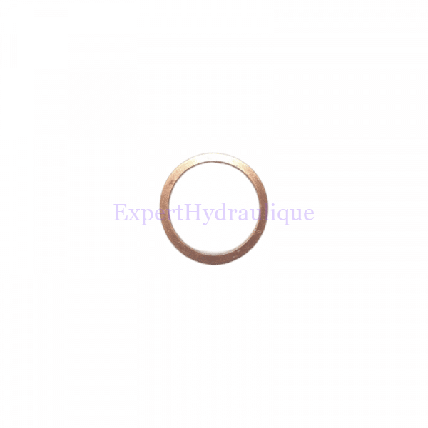 Joint rondelle d'étanchéité en cuivre.
