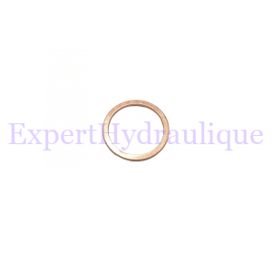Joint - rondelle d'étanchéité en cuivre.