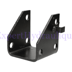 Support pour béquille remorque hydraulique.