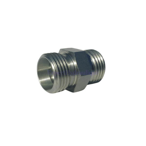 Raccord adaptateur mâle Métrique et mâle ORFS.