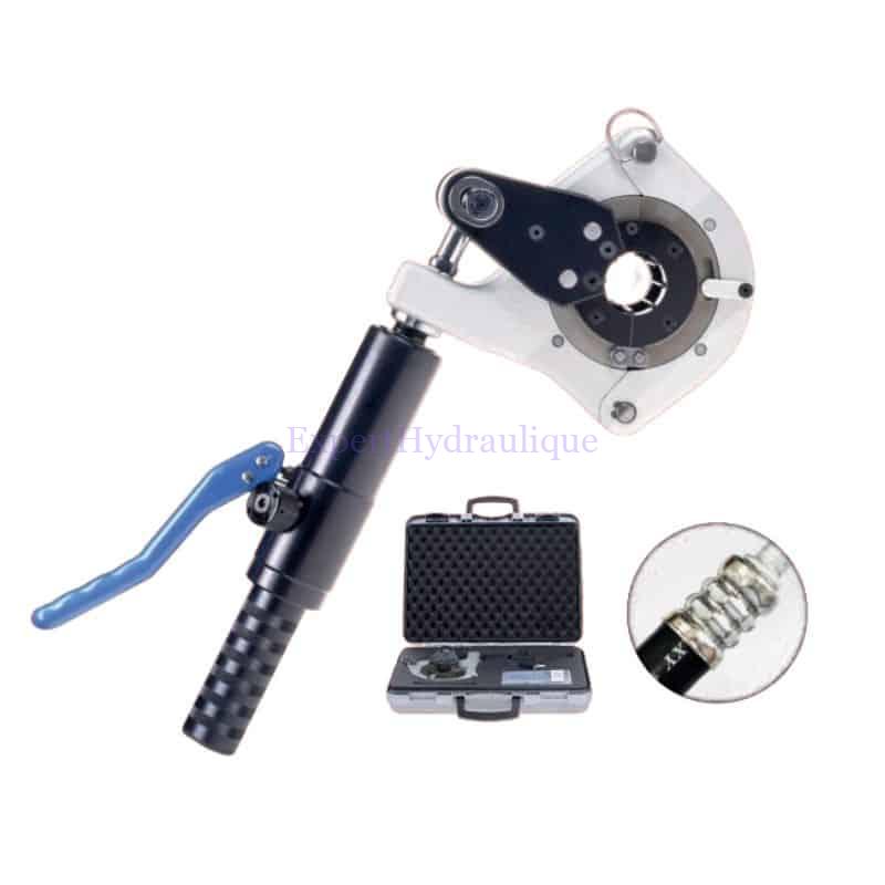 Pince à sertir Pince à sertir les tuyaux et flexibles hydraulique.