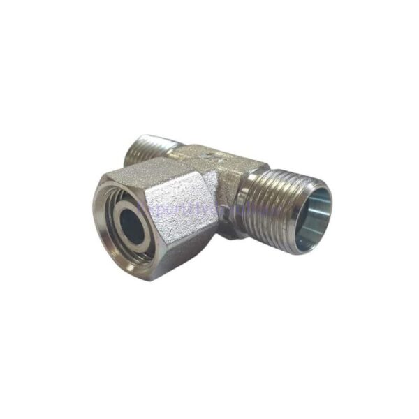 Raccord té égal Male – Femelle – Male Métrique Série L et S