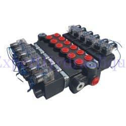 Distributeur 6 fonctions électrique double effet 12-24V 50L_min