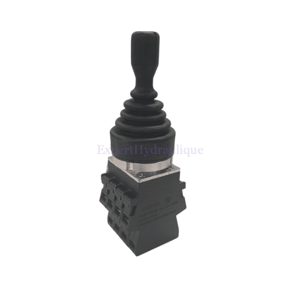 Joystick électrique non cranté 2 fonctions trou de montage 30mm Joystick électrique non cranté 2 fonctions trou de montage 30mm