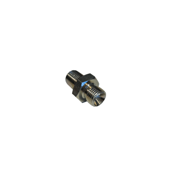 Raccord droit réduction mâle 1/4 BSP - mâle 1/4 BSPT – Image 2