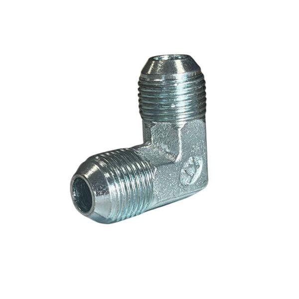 Raccord coudé 90 égal JIC (UNF) mâle - mâle Raccord coudé 90 égal JIC (UNF) mâle - mâle – Image 1