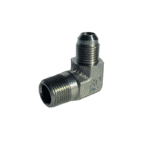 Raccord coudé 90° mâle 9/16 JIC (UNF) - mâle 3/8 NPT