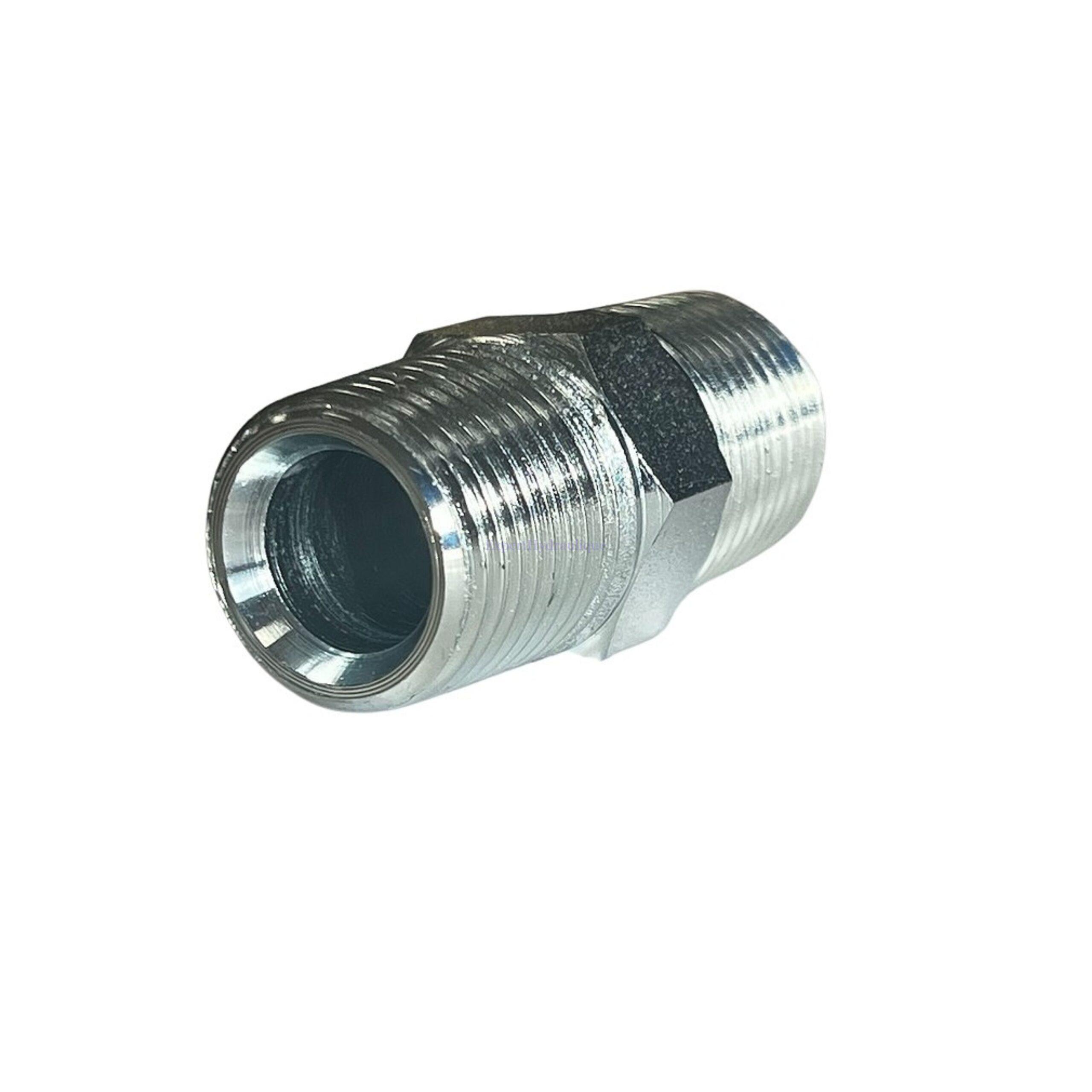 Raccord droit égal mâle - mâle NPT Raccord droit égal mâle - mâle NPT – Image 1
