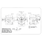 Schéma dimension référence origine : 242238A