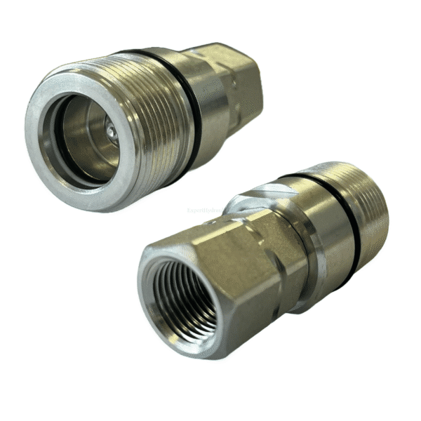 Coupleur hydraulique à visser mâle implantation BSP Coupleur hydraulique à visser femelle implantation BSP – Image 1