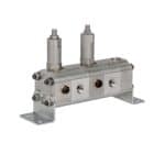Diviseur de débit volumétrique + vannes d'équilibrage 3 - 8,4 L-min