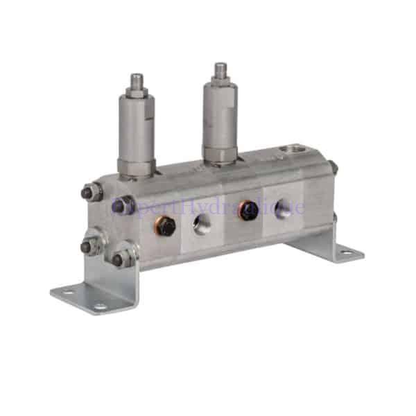 Diviseur de débit volumétrique + vannes d'équilibrage 3 - 8,4 L-min