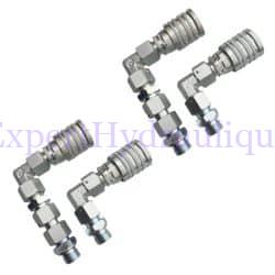 Kit raccords push pull 1_2 pour 2 fonctions DE distributeur 80L