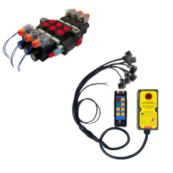 Kit distributeur électrique 3DE 50L_min + kit de commande précâblé