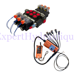 Kit distributeur électrique 3DE 50L_min + kit de commande précâblé