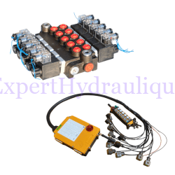 Kit distributeur électrique 5DE 50L_min + kit de commande précâblé