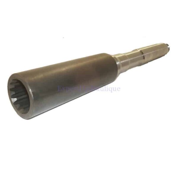 Arbre transmission 14 dents Tractopelle Massey MF 50H 1456758M91