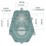 Schéma multiplicateur pompe fonte GR2 GR3 F